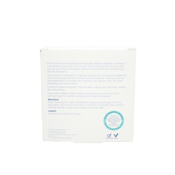 m-61 Powerful Skincare Power Glow Peel Body 10 Treatments New Sealed - Picture 4 of 8